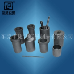 高效节能熔银石墨坩埚
